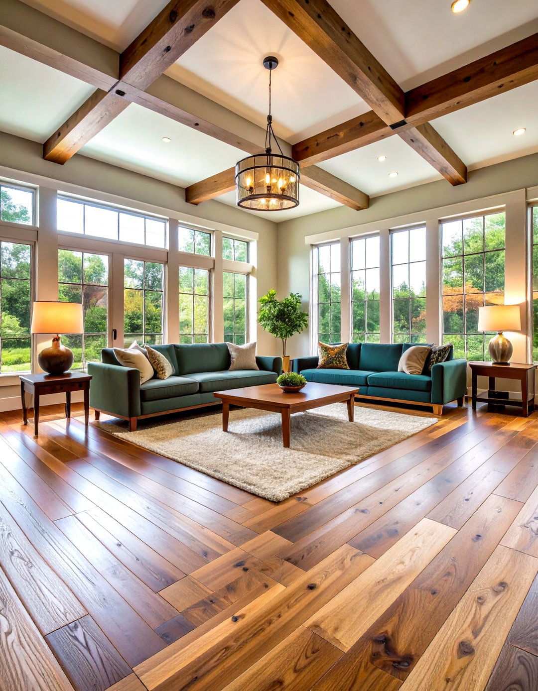 Hand Scraped Hickory Texture - 24 Wood Floor Ideas