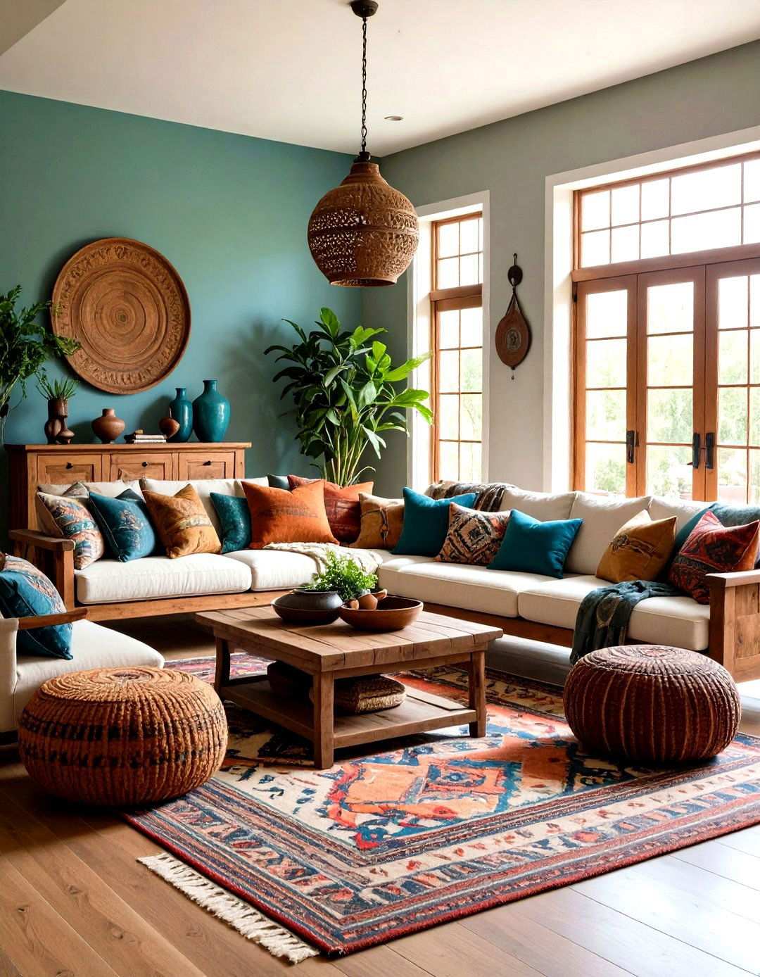 Handcrafted Artisan Elements - 24 Western Living Room Ideas
