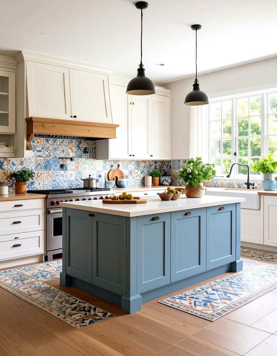 Handmade Ceramic Tiles - 24 Rustic Backsplash Ideas