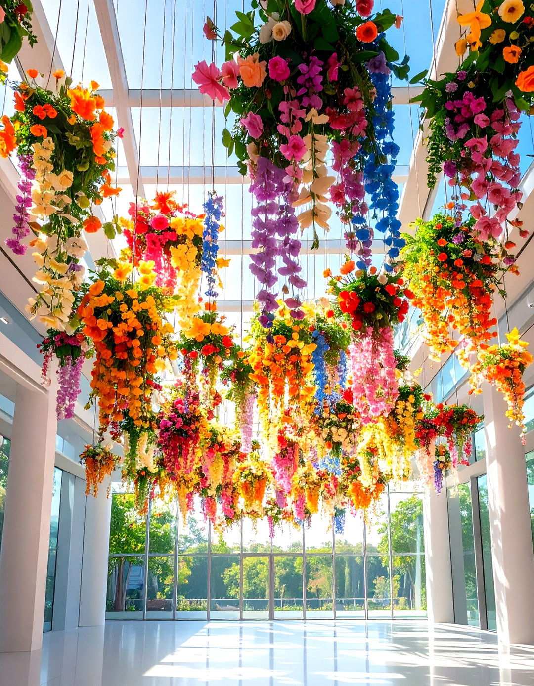 Hanging Installation Art - 24 Wedding Backdrop Ideas