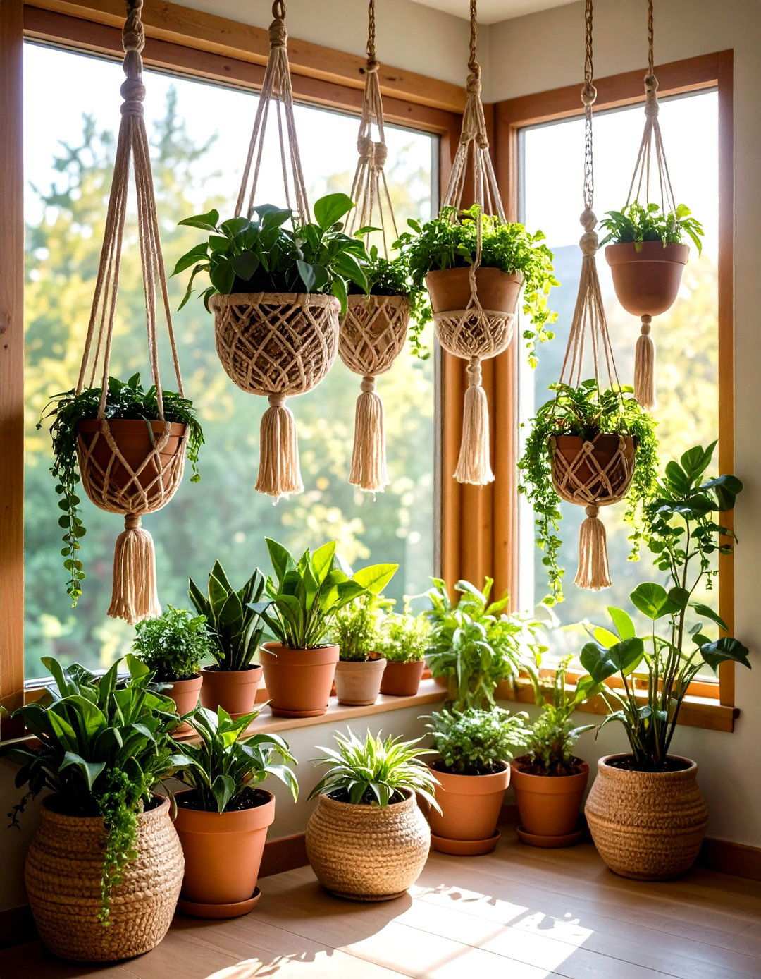 Hanging Plant Gardens - 24 Large Wall Decor Ideas