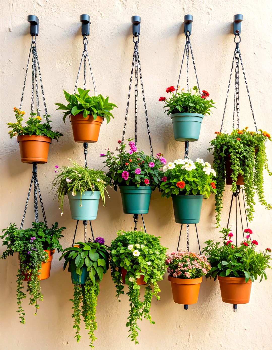 Hanging Plant Stand Systems - 24 Outdoor Plant Stand Ideas