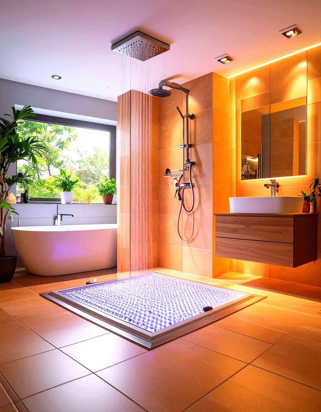 Heated Shower Floor Systems - 24 Modern Shower Ideas