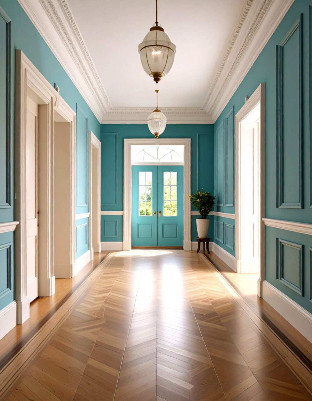 Heritage Color Restoration Projects - 24 Victorian Hallway Ideas