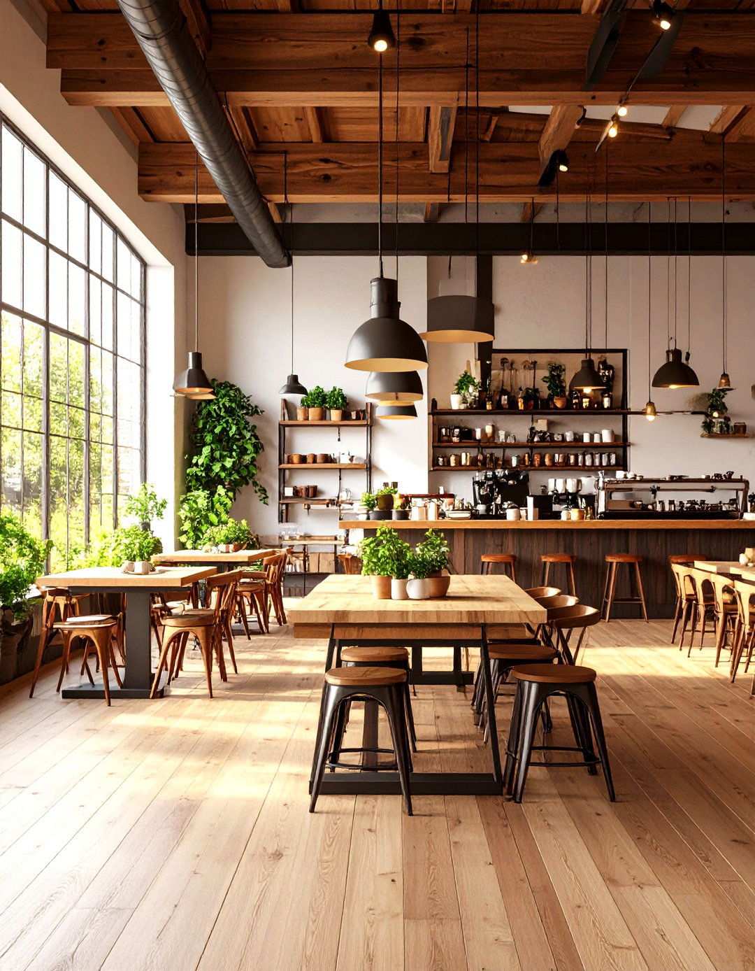 Heritage Craft Workshop Atmosphere - 24 Restaurant Interior Design Ideas