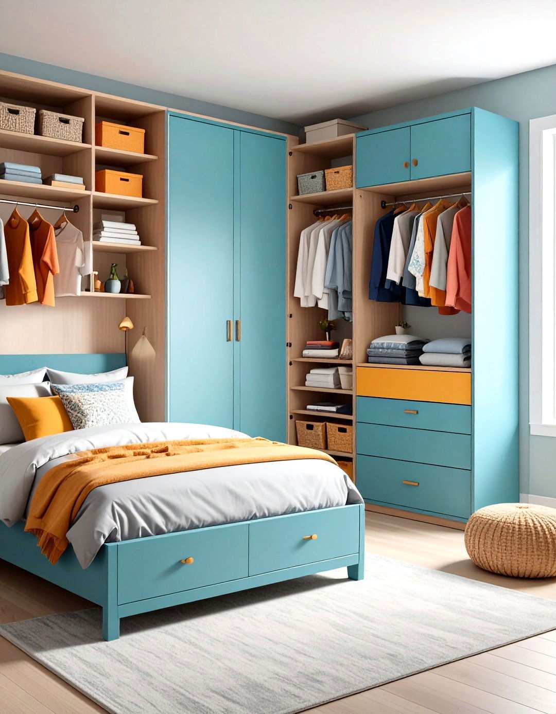 Hidden Storage Bedroom Solutions - 24 Minimalist Decorating Ideas