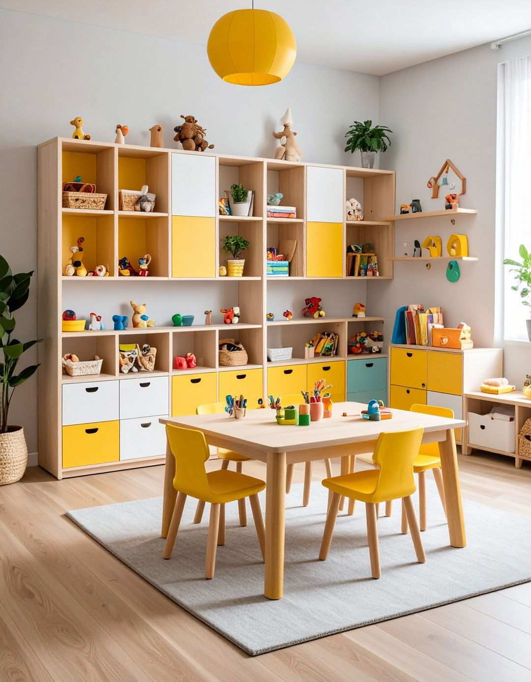 Hideaway Furniture Storage - 24 Playroom Storage Ideas