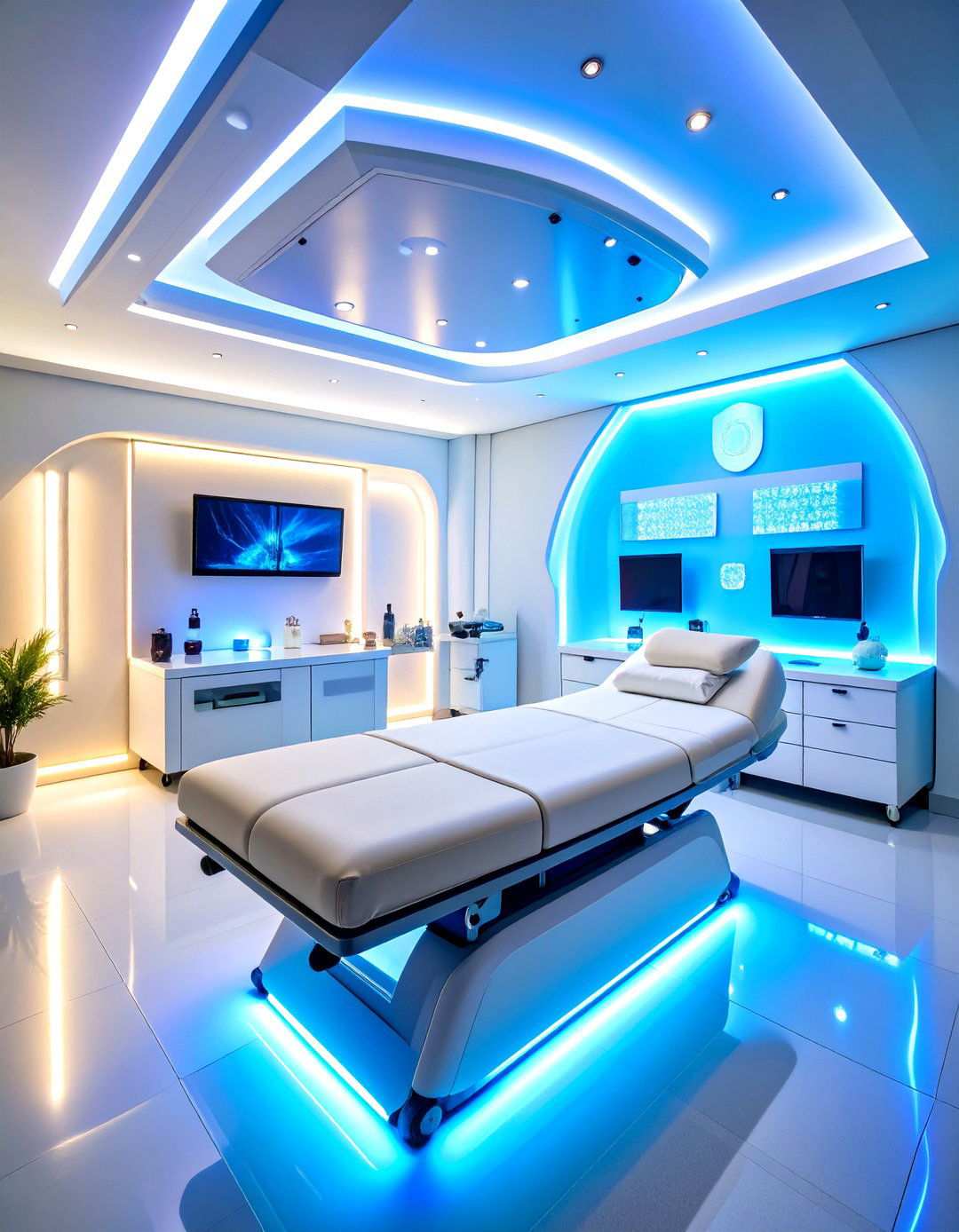 High Tech Smart Massage Environment - 24 Massage Room Setup Ideas