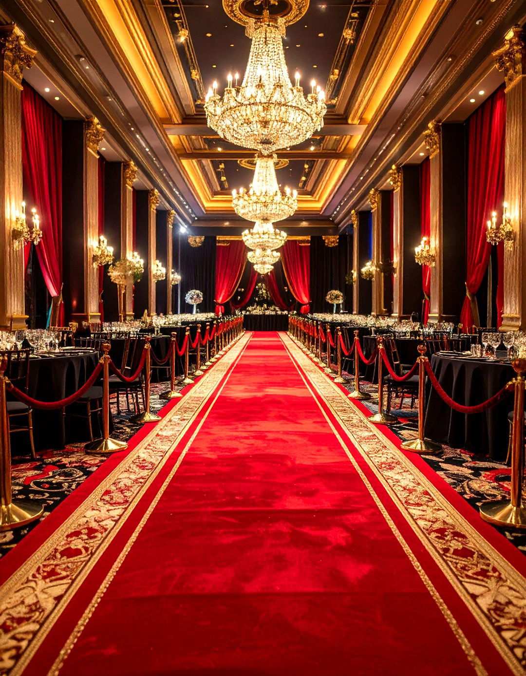 Hollywood Red Carpet Glamour - 24 Wedding Shower Ideas