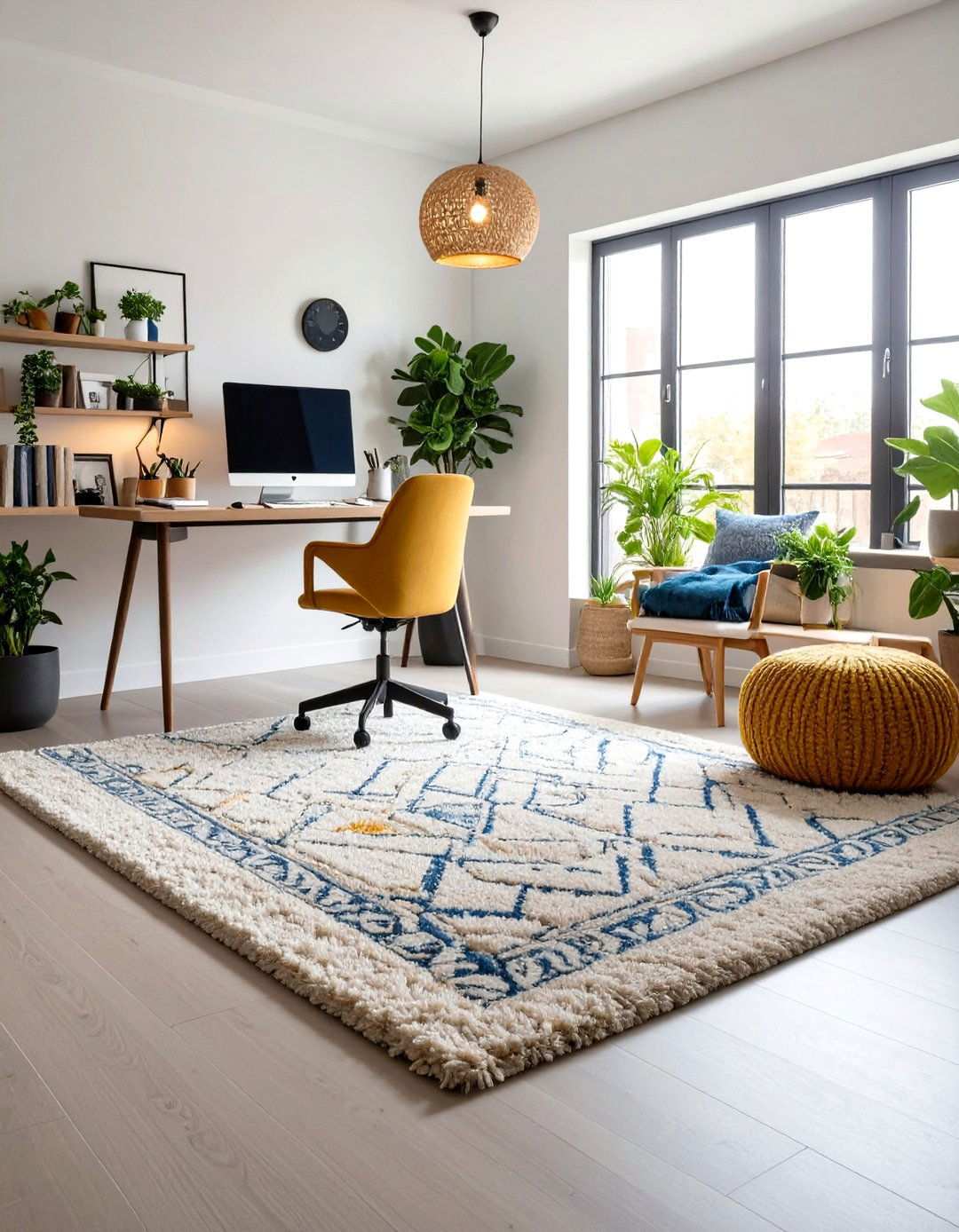 Home Office Comfort Rugs - 24 Office Rug Ideas