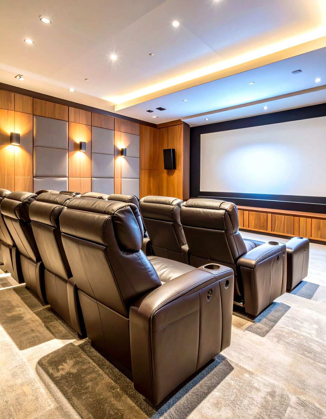 Home Theater Man Cave Living Room - 24 Man Cave Living Room Ideas