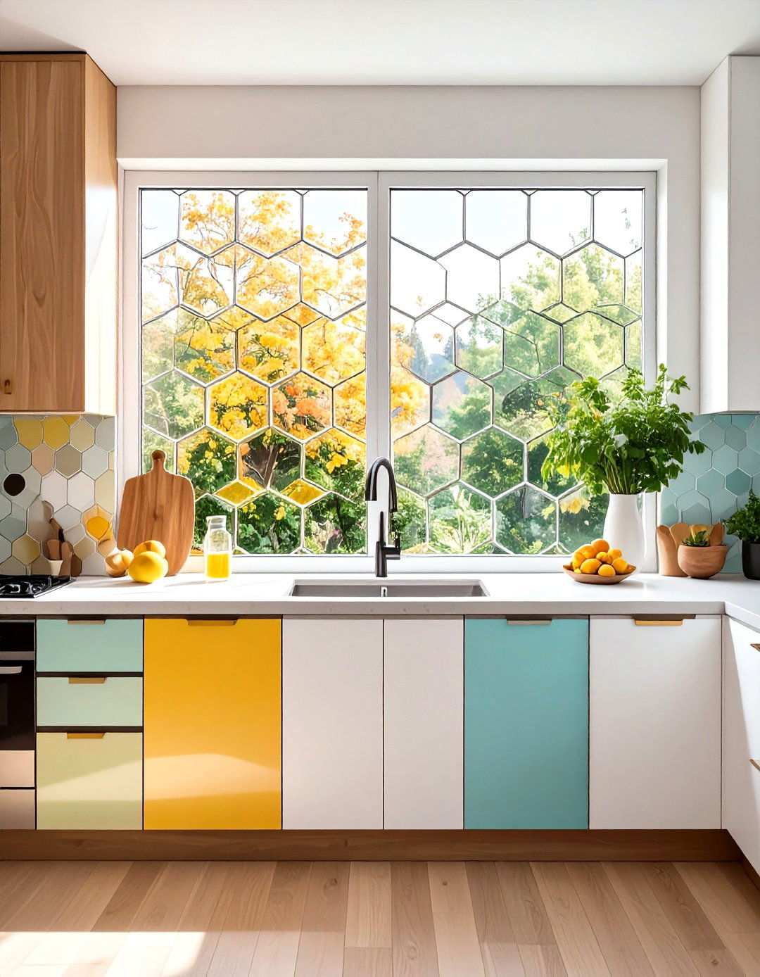 Honeycomb Pattern Window Film - 24 Window Film Designs