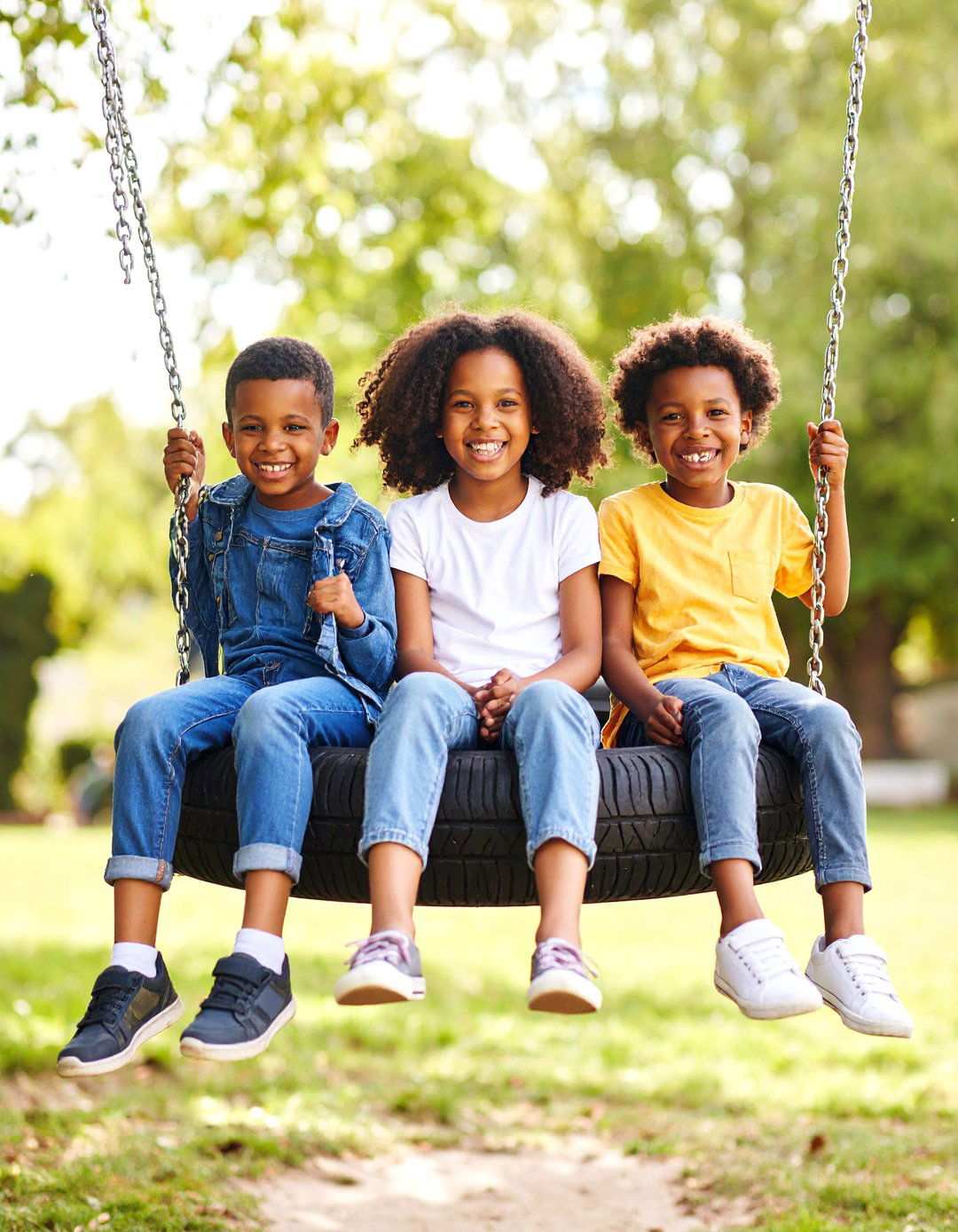 Horizontal Platform Tire Swing - 24 Tire Swing Ideas