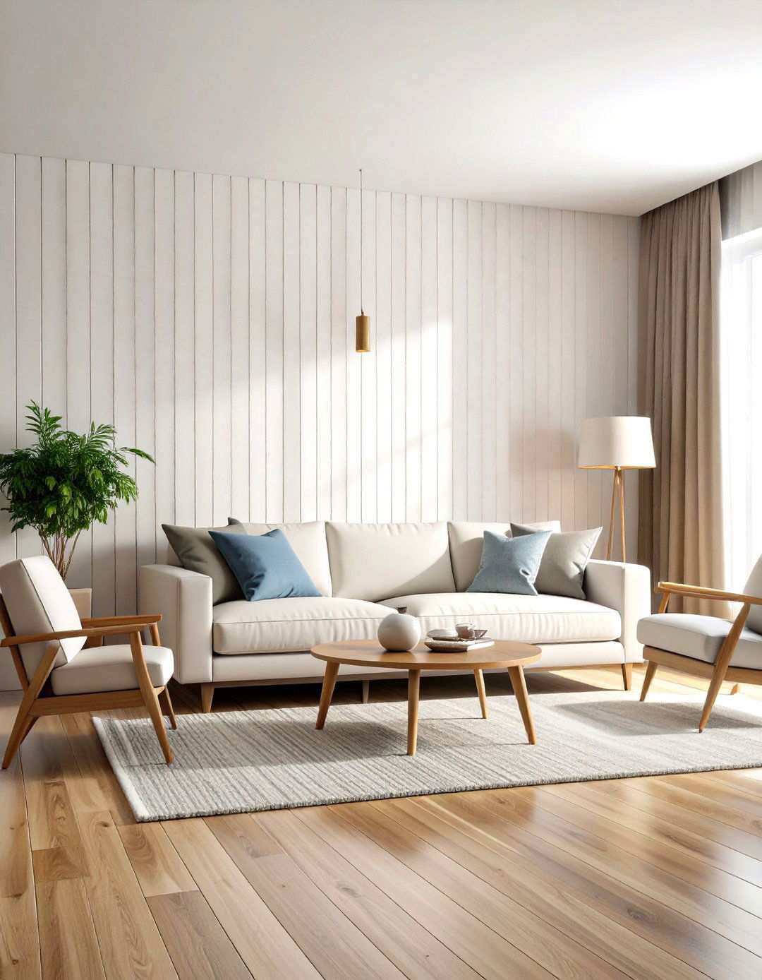 Horizontal Shiplap Accent Wall - 24 Wood Accent Wall Ideas
