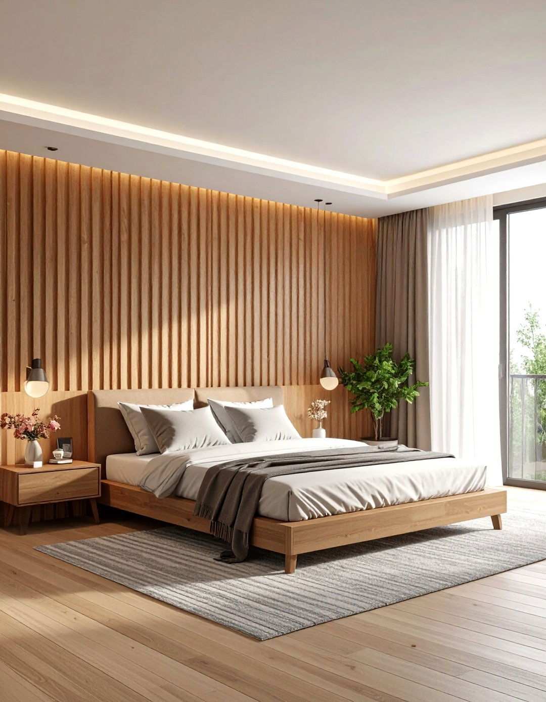 Horizontal Slat Walls for Contemporary Texture - 24 Wall Molding Ideas