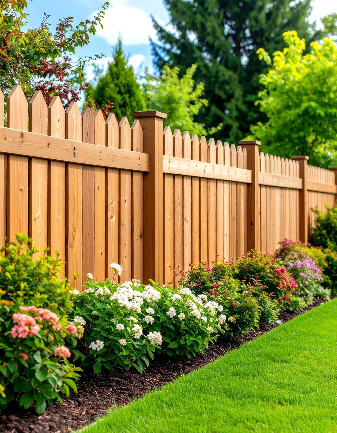 Horizontal Tongue and Groove Privacy Fence - 24 Horizontal Fence Ideas
