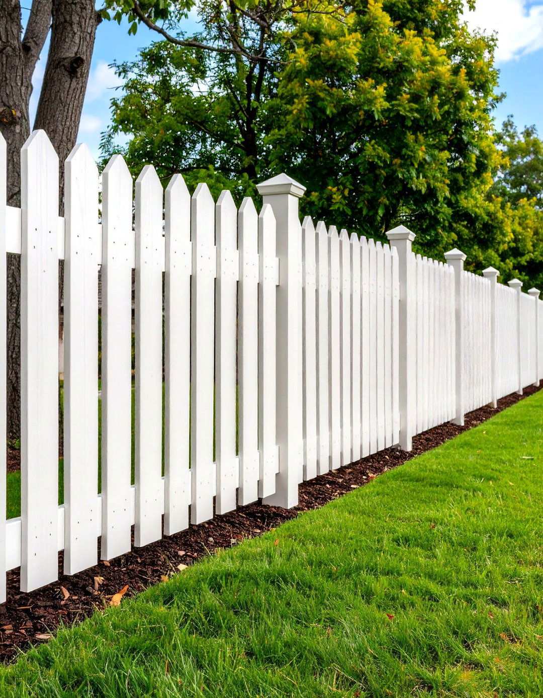 Horizontal Vinyl Privacy Fence - 24 Horizontal Fence Ideas