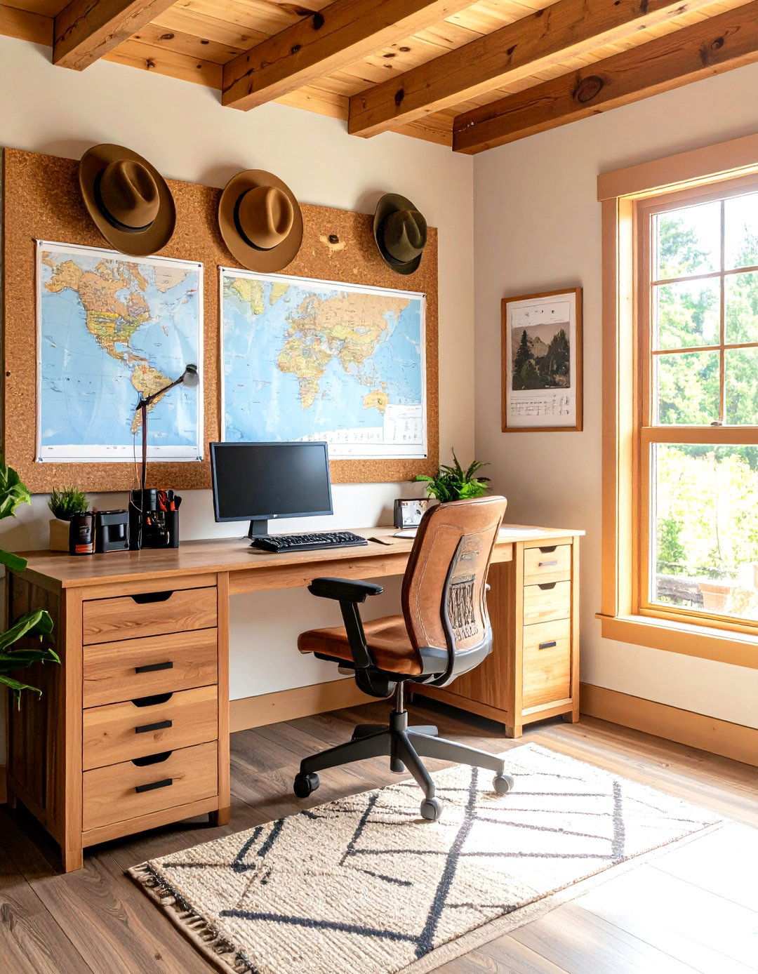 Hunting Season Command Center - 24 Hunting Man Cave Ideas