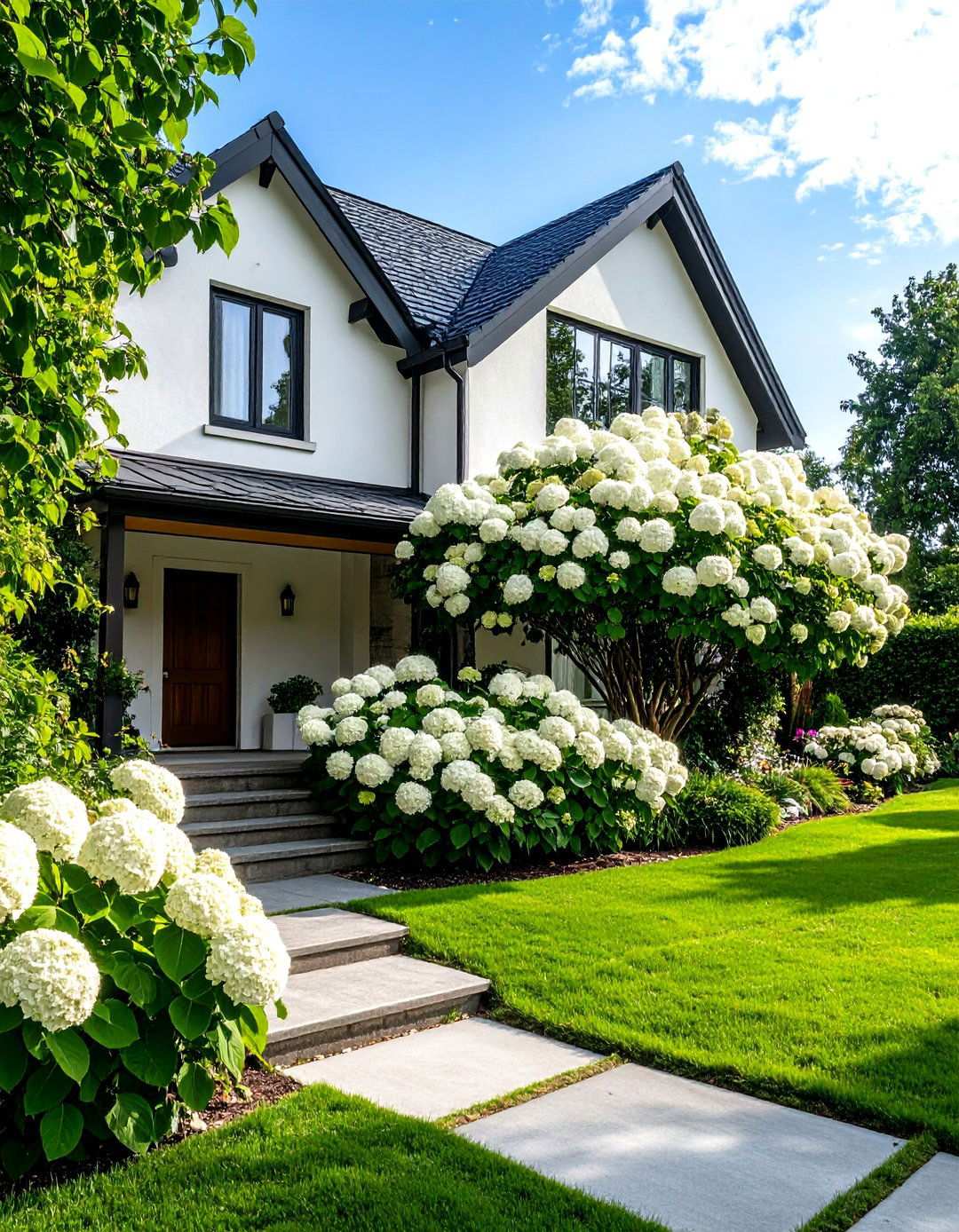 Hydrangea Tree Forms - 24 Small Trees for Front Yard