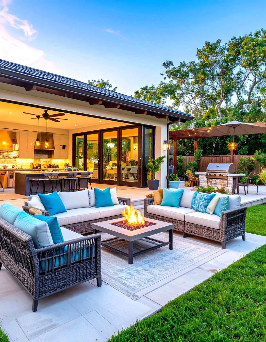 Indoor Outdoor Living Patios - 24 House Decor Ideas