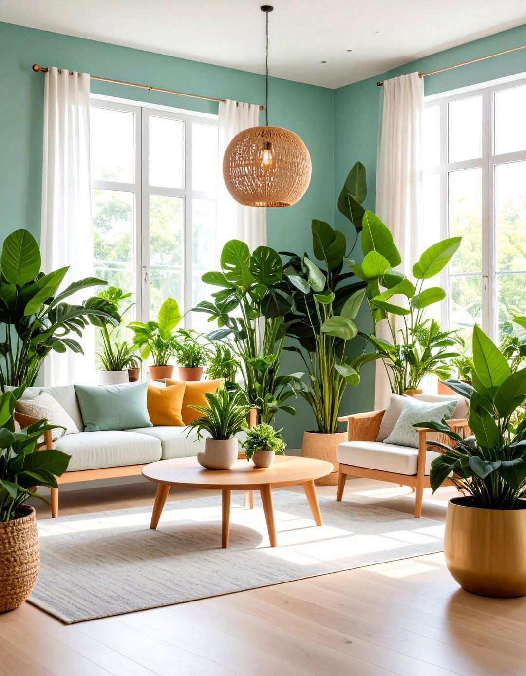 Indoor Plant Integration - 24 Minimalist Decorating Ideas