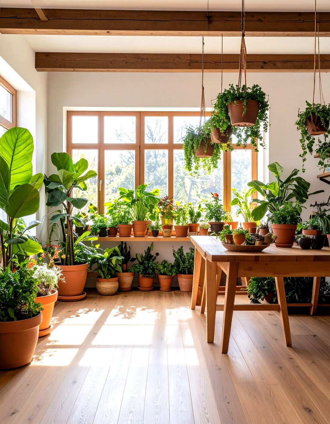 Indoor Plant Integration Design - 24 Spanish Modern Interior Design Ideas