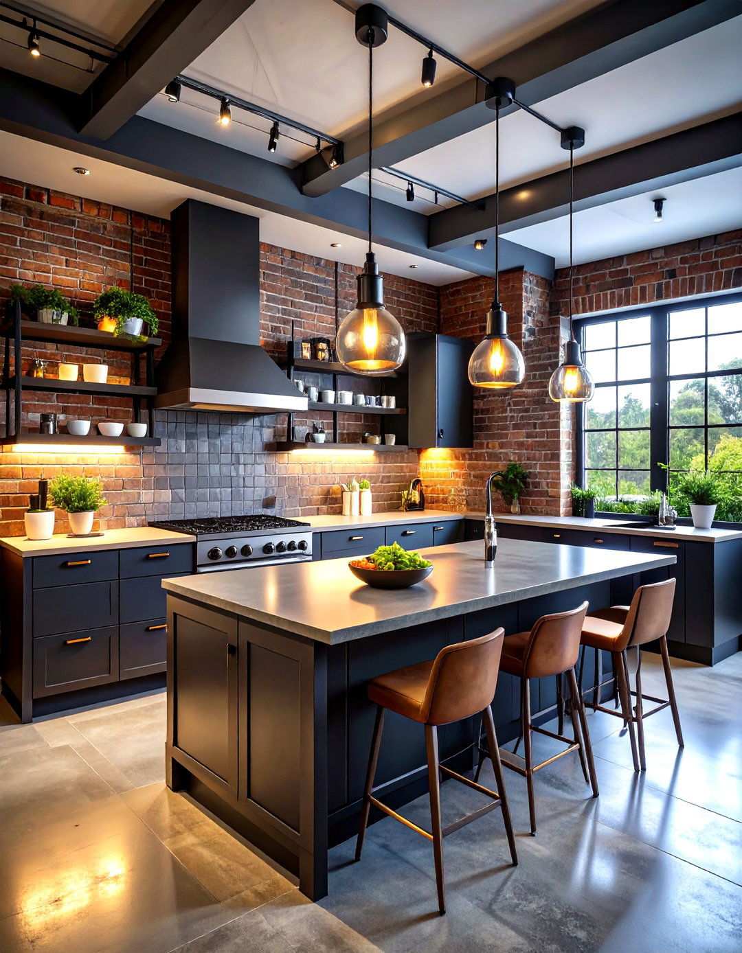 Industrial Black Cabinet Kitchen Designs - 24 kitchens with beautiful black cabinets