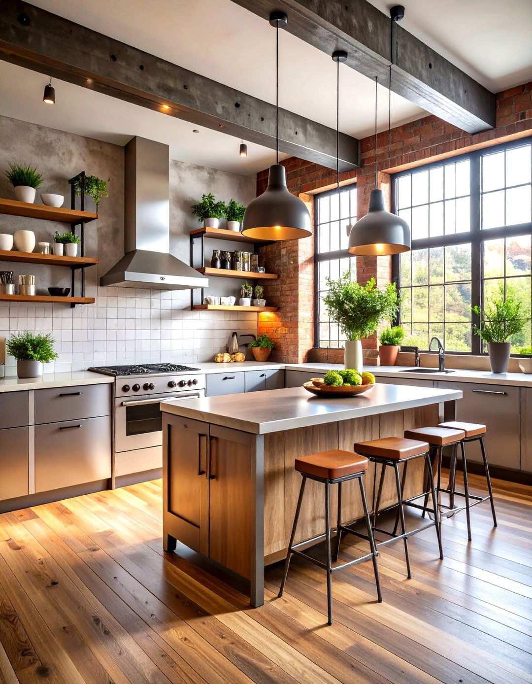 Industrial Kitchen Loft Style - 24 Loft Ideas