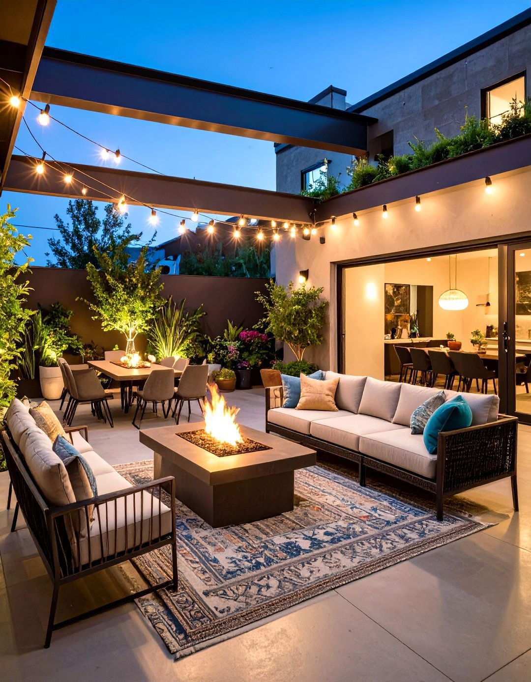 Industrial Loft Style Patio - 24 Lanai Porch & Patio Designs