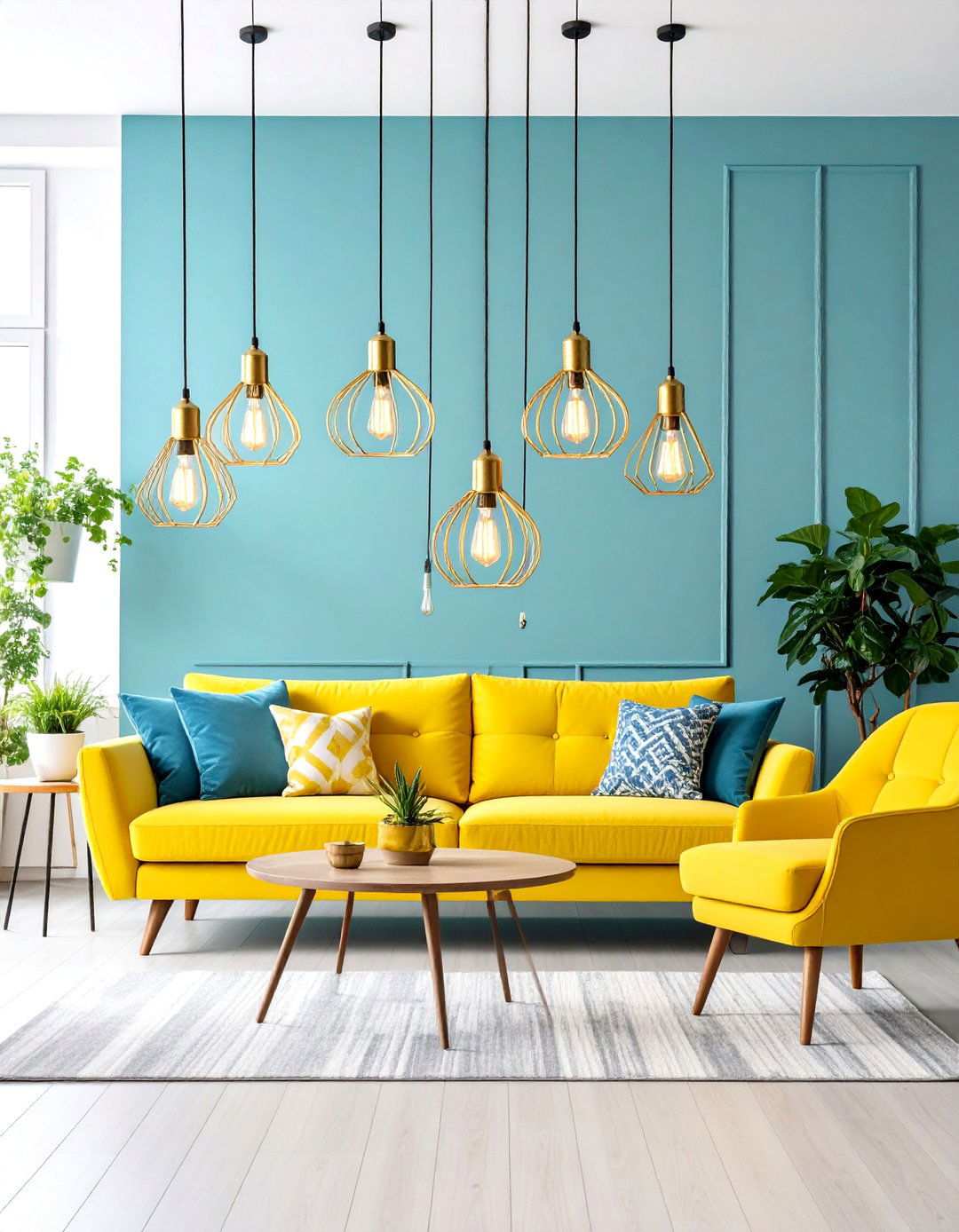 Industrial Pulley Lighting Systems - 24 Steampunk Living Room Ideas