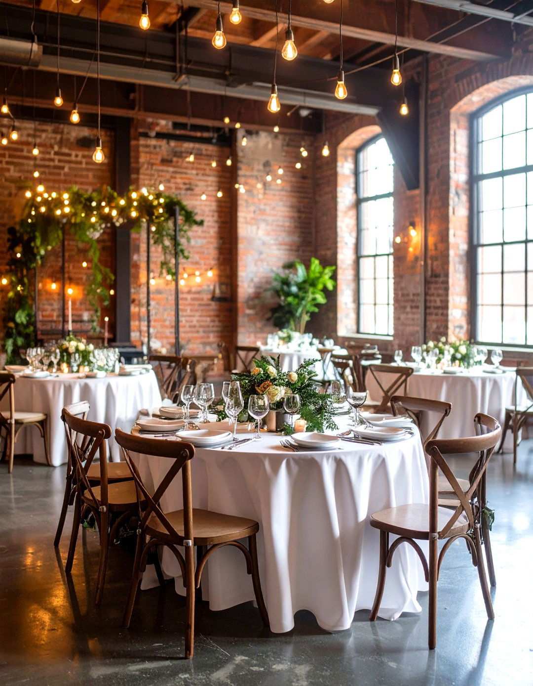 Industrial Winter Loft Wedding with Urban Elements - 24 Winter Wedding Ideas