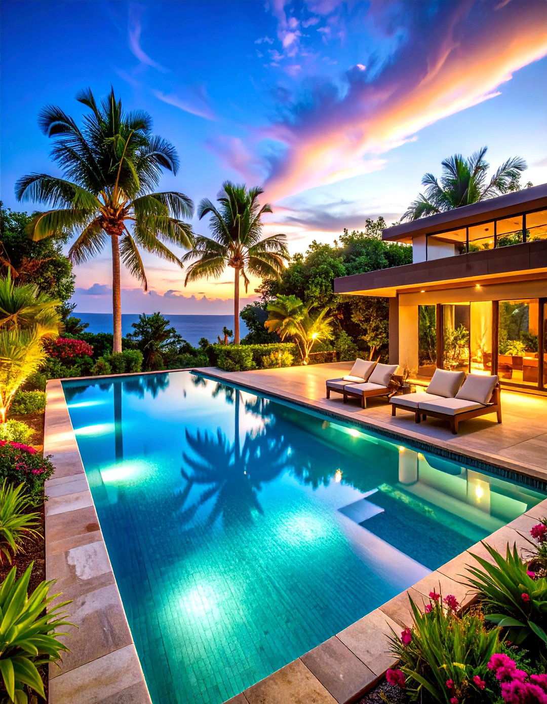 Infinity Edge Lagoon Pool - 24 Lagoon Pool Design Ideas
