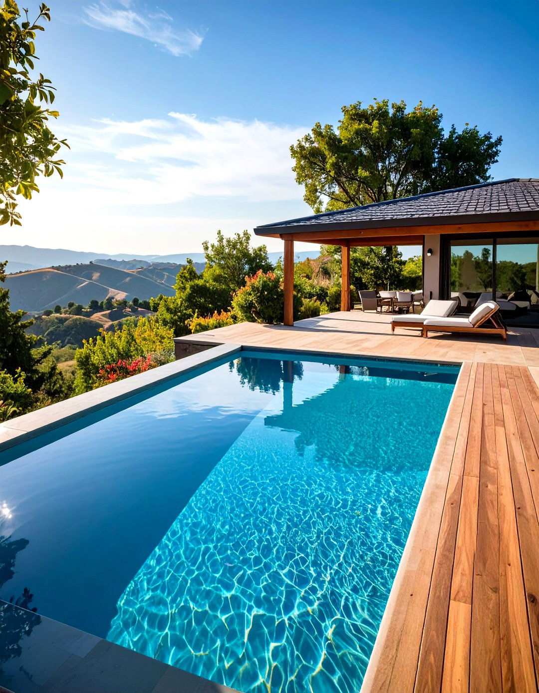 Infinity Edge Semi Inground Pool - 24 Semi Inground Pool Ideas