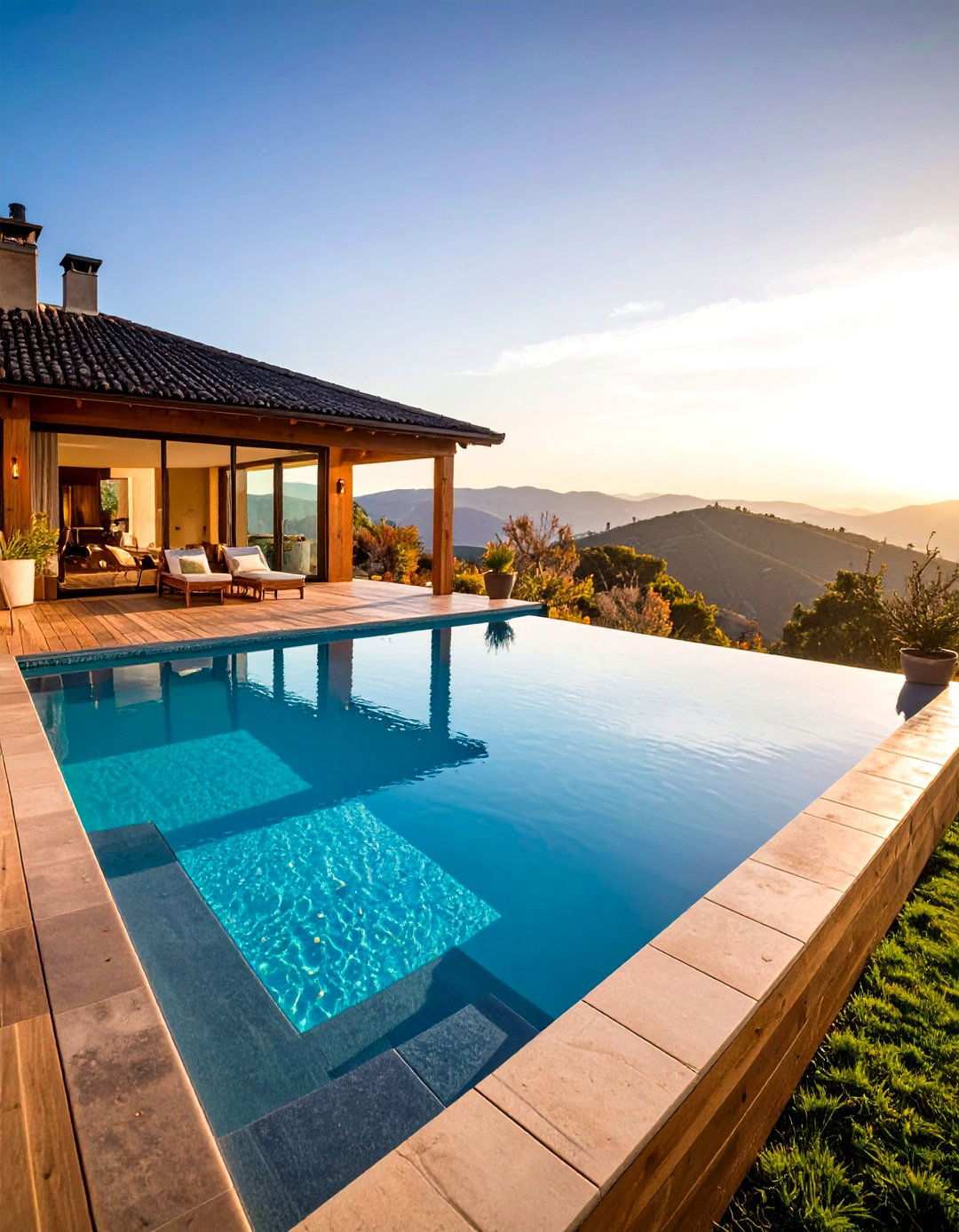 Infinity Edge Small Pool - 24 Small Pool Ideas