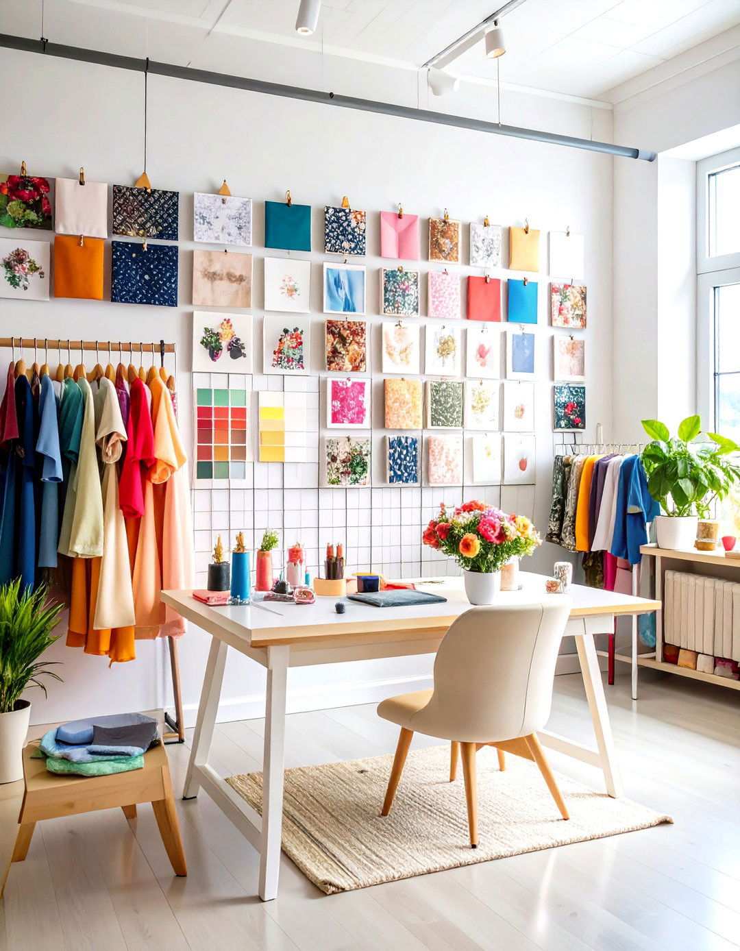 Inspiration Gallery Walls - 24 Sewing Room Ideas