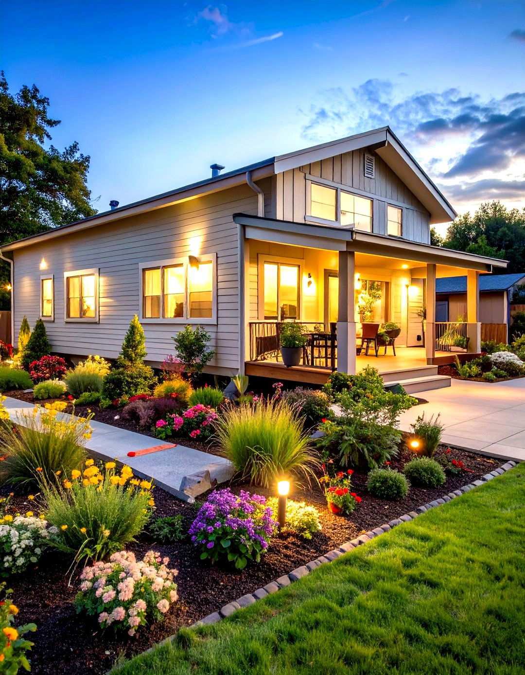 Integrated Landscape Design - 24 Mobile Home Porch Ideas