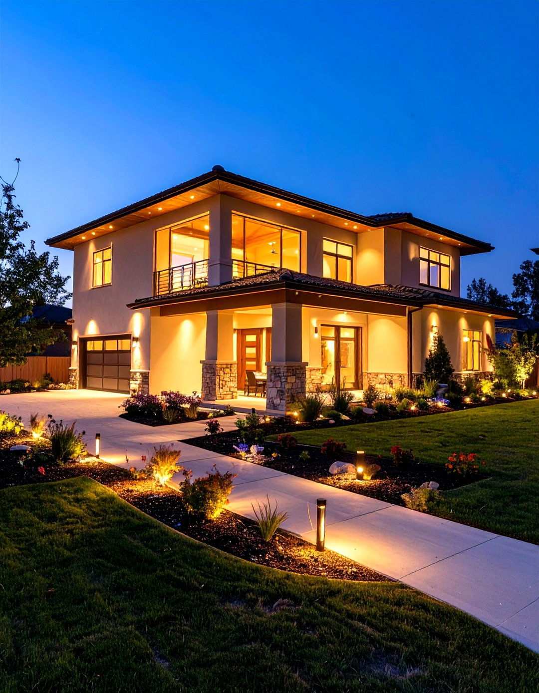 Integrated Outdoor Lighting Design - 24 Hardscape Ideas