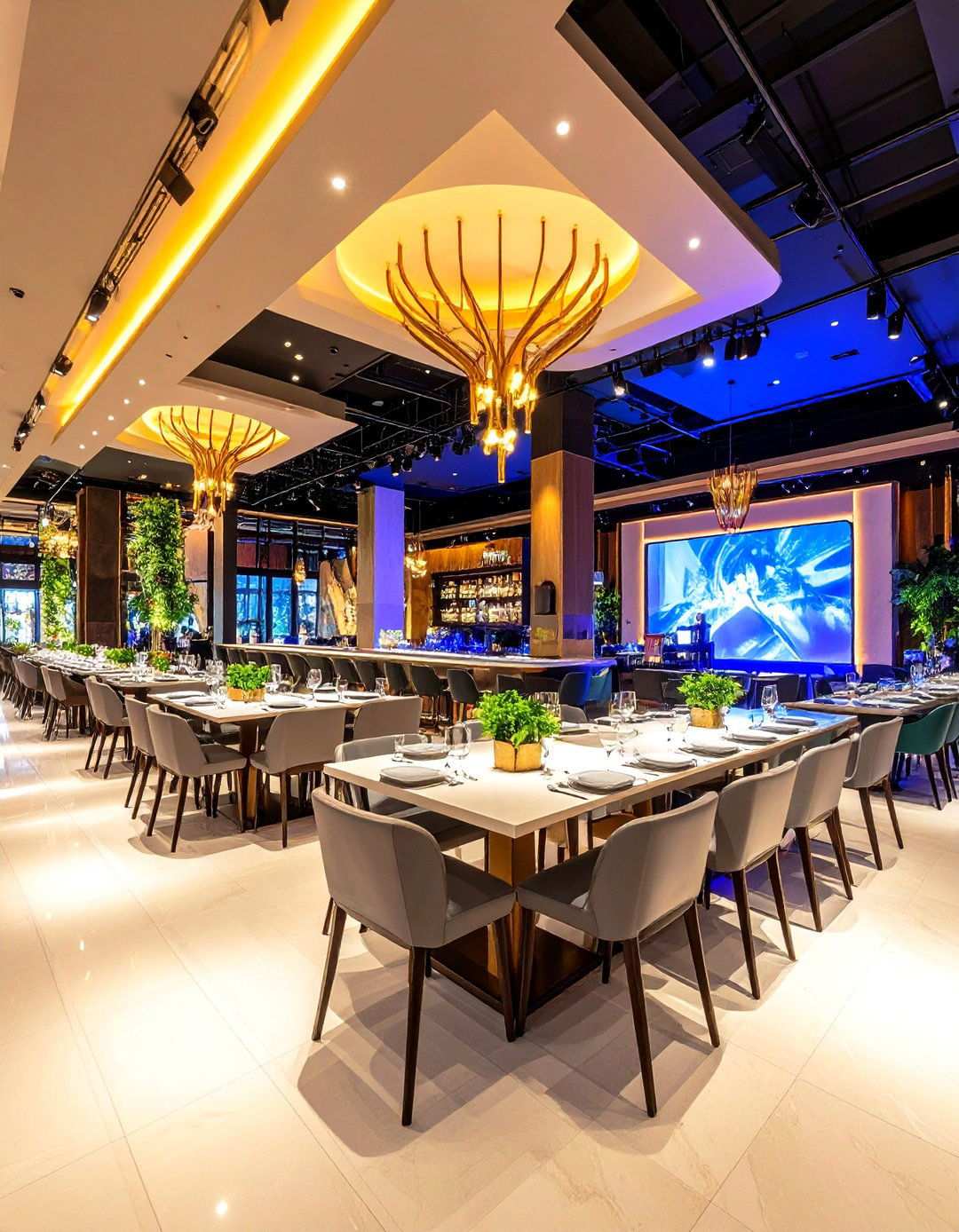 Interactive Entertainment Dining - 24 Restaurant Interior Design Ideas