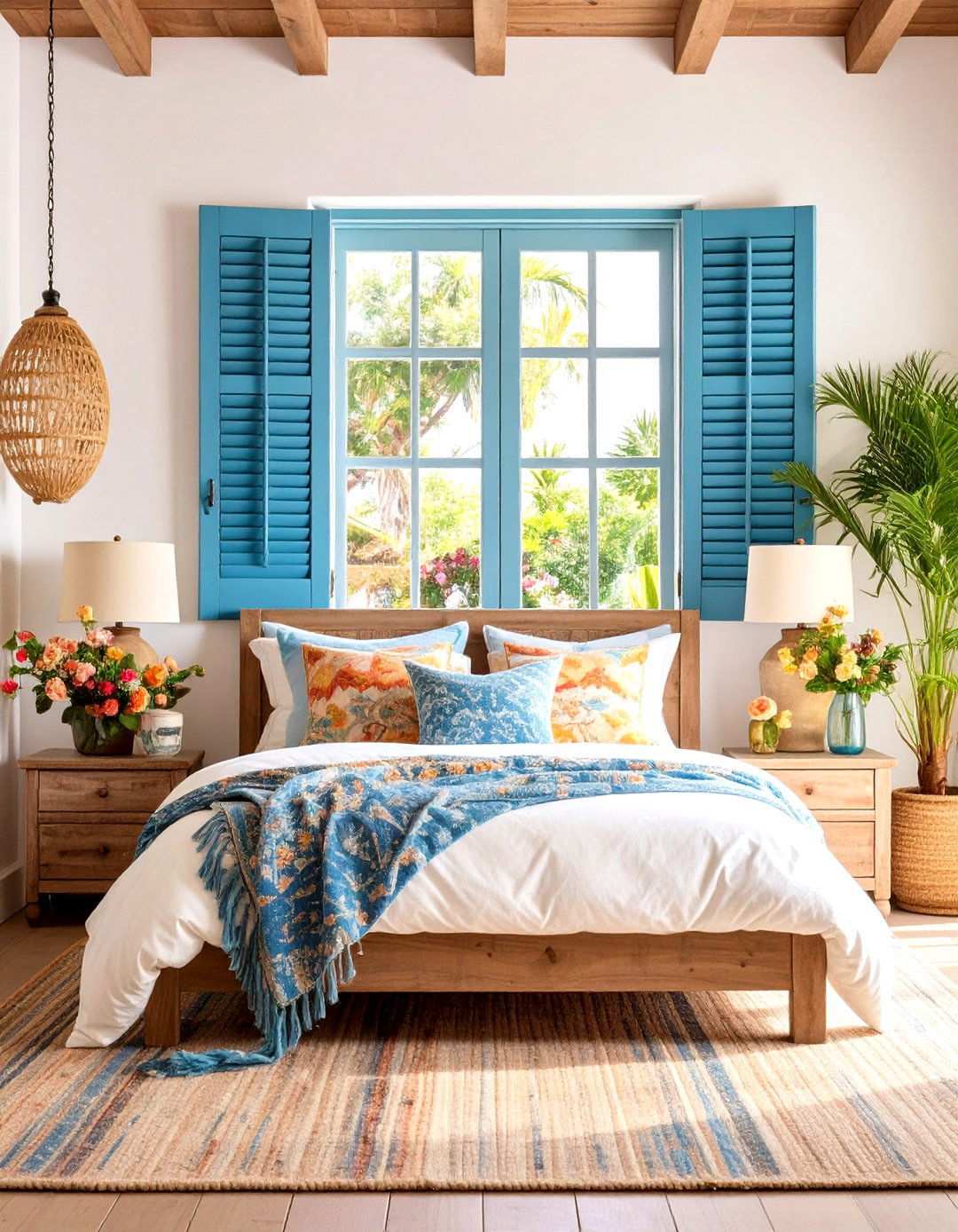 Interior Plantation Shutters with Spanish Character - 24 spanish style windows