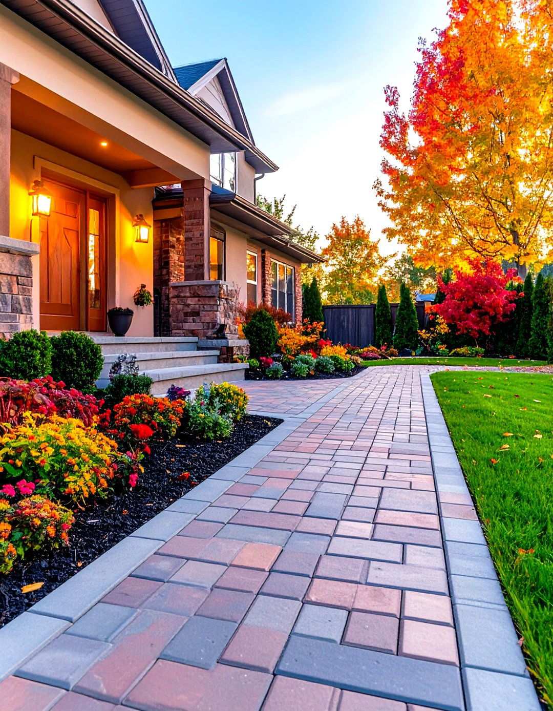 Interlocking Concrete Paver Systems - 24 Stone Walkway Ideas