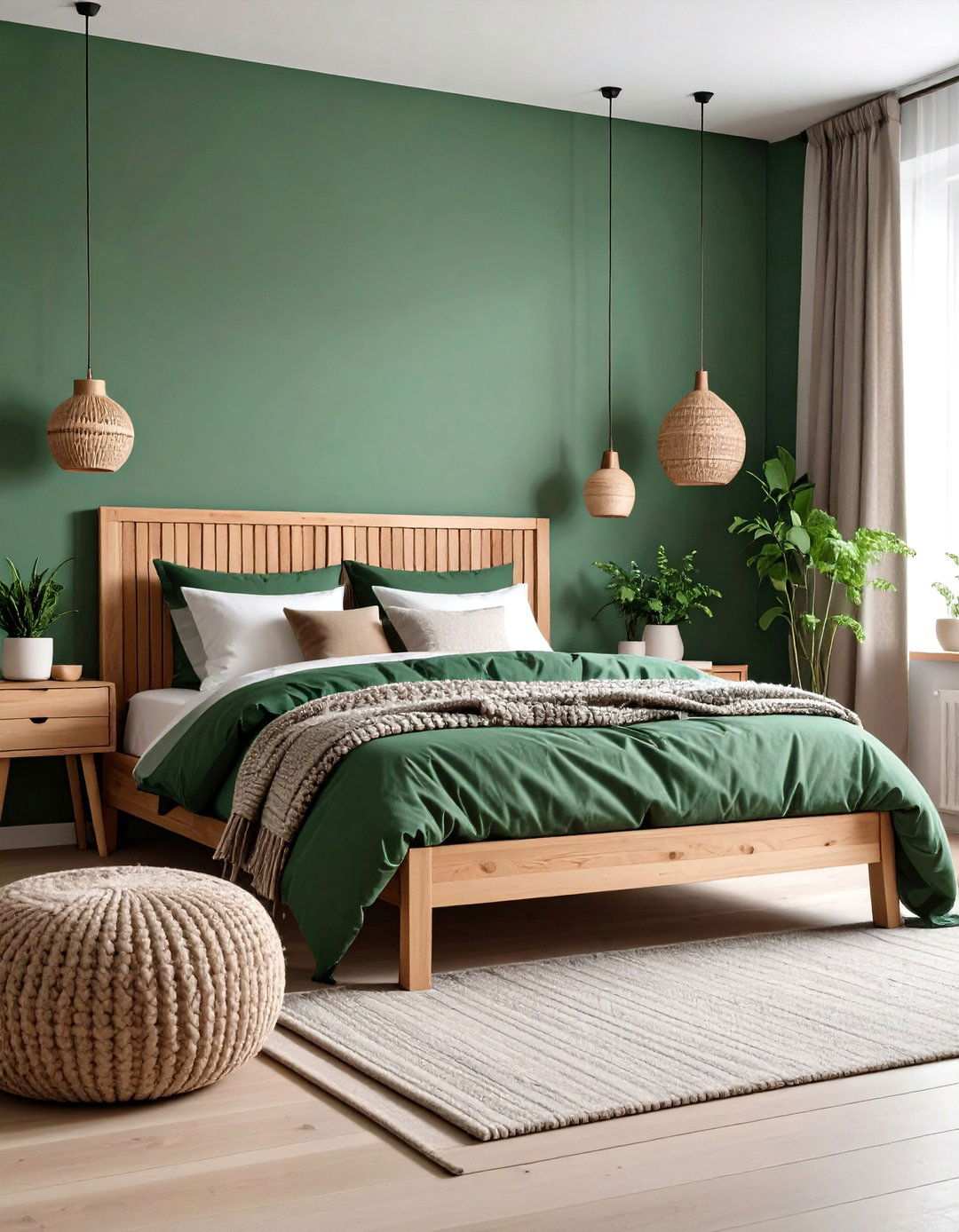 Jade Green Scandinavian Hygge Comfort Design - 24 Jade Green Bedroom Ideas