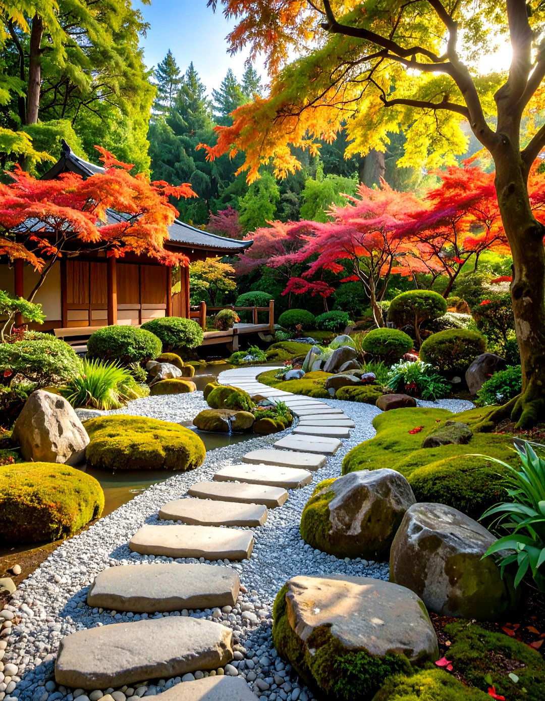 Japanese Style Zen Shade Gardens - 24 Shade Garden Design Ideas