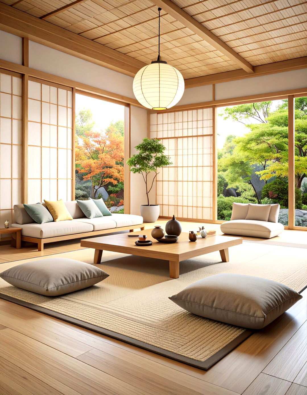 Japanese Zen Gaming Sanctuary - 24 Luxury Game Room Ideas