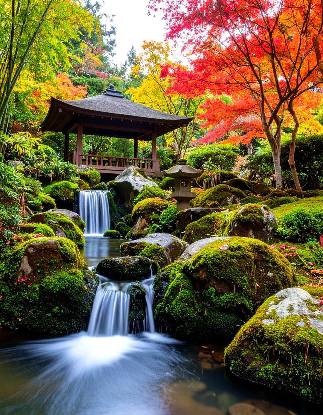 Japanese Zen Garden Waterfall - 24 Pondless Waterfall Ideas