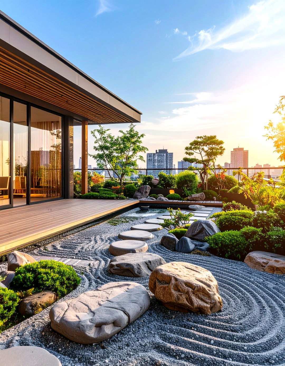 Japanese Zen Meditation Spaces - 24 Rooftop Garden Ideas
