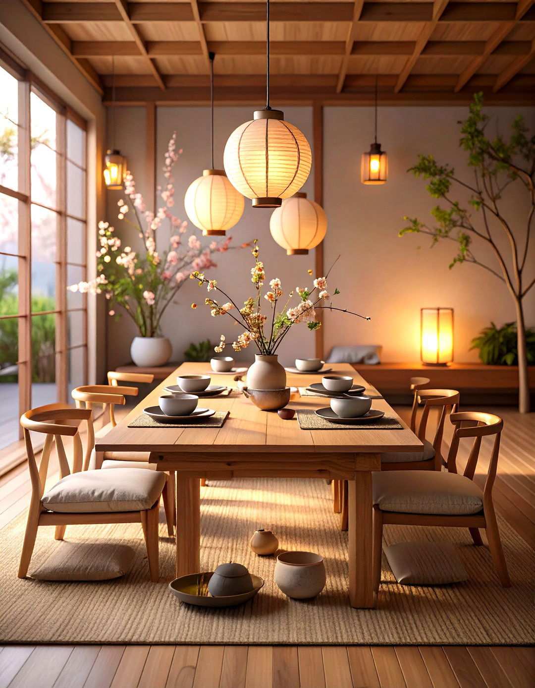 Japanese Zen Tablescape - 24 Tablescape Ideas