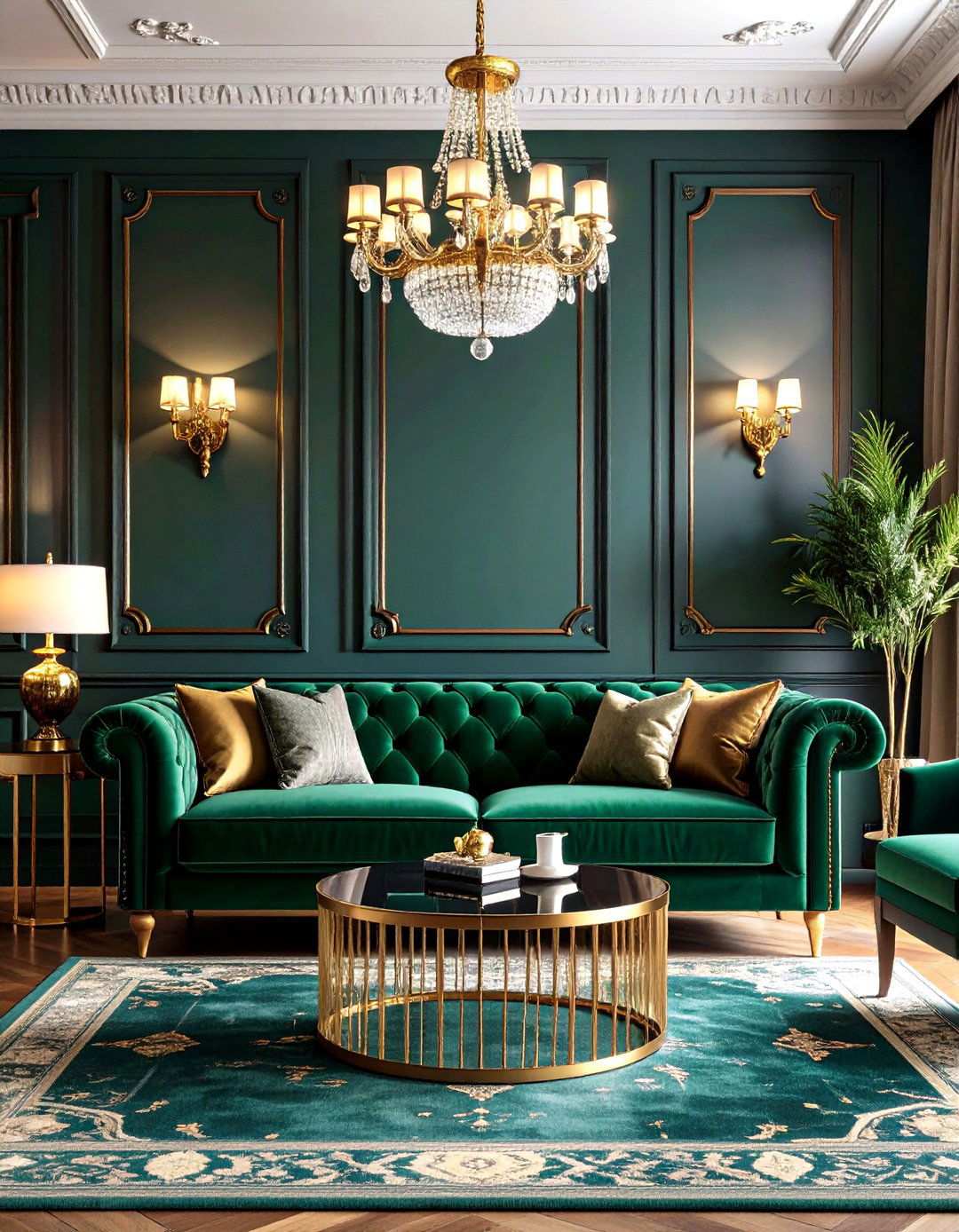Jewel Tone Luxury Snug - 24 Snug Room Ideas