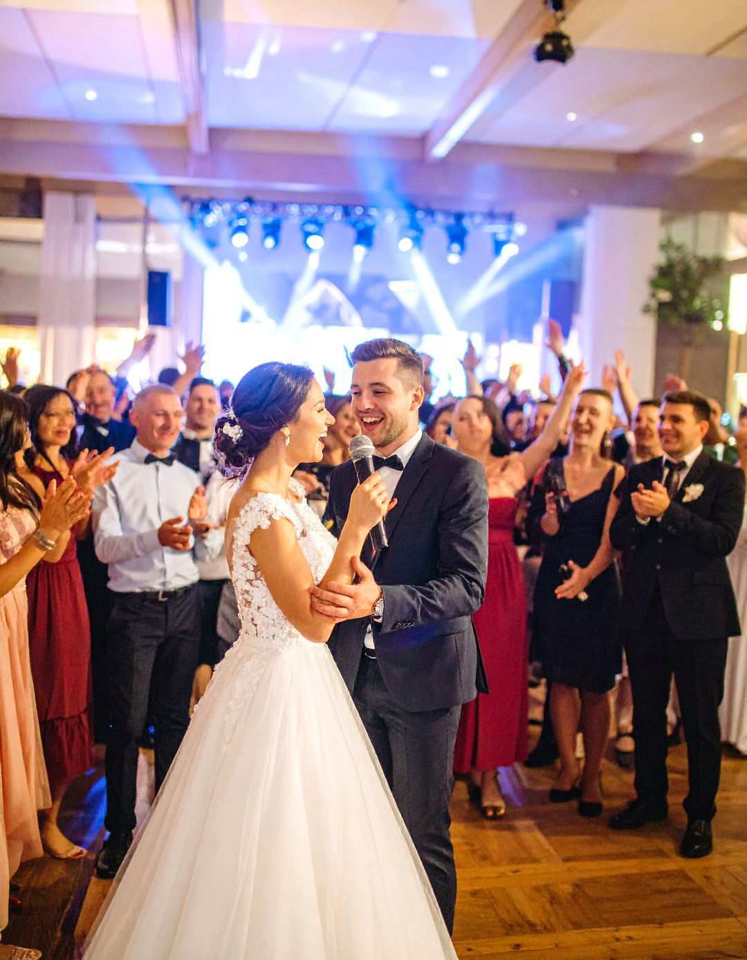 Karaoke Station with Wedding Songs - 24 Wedding Entertainment Ideas