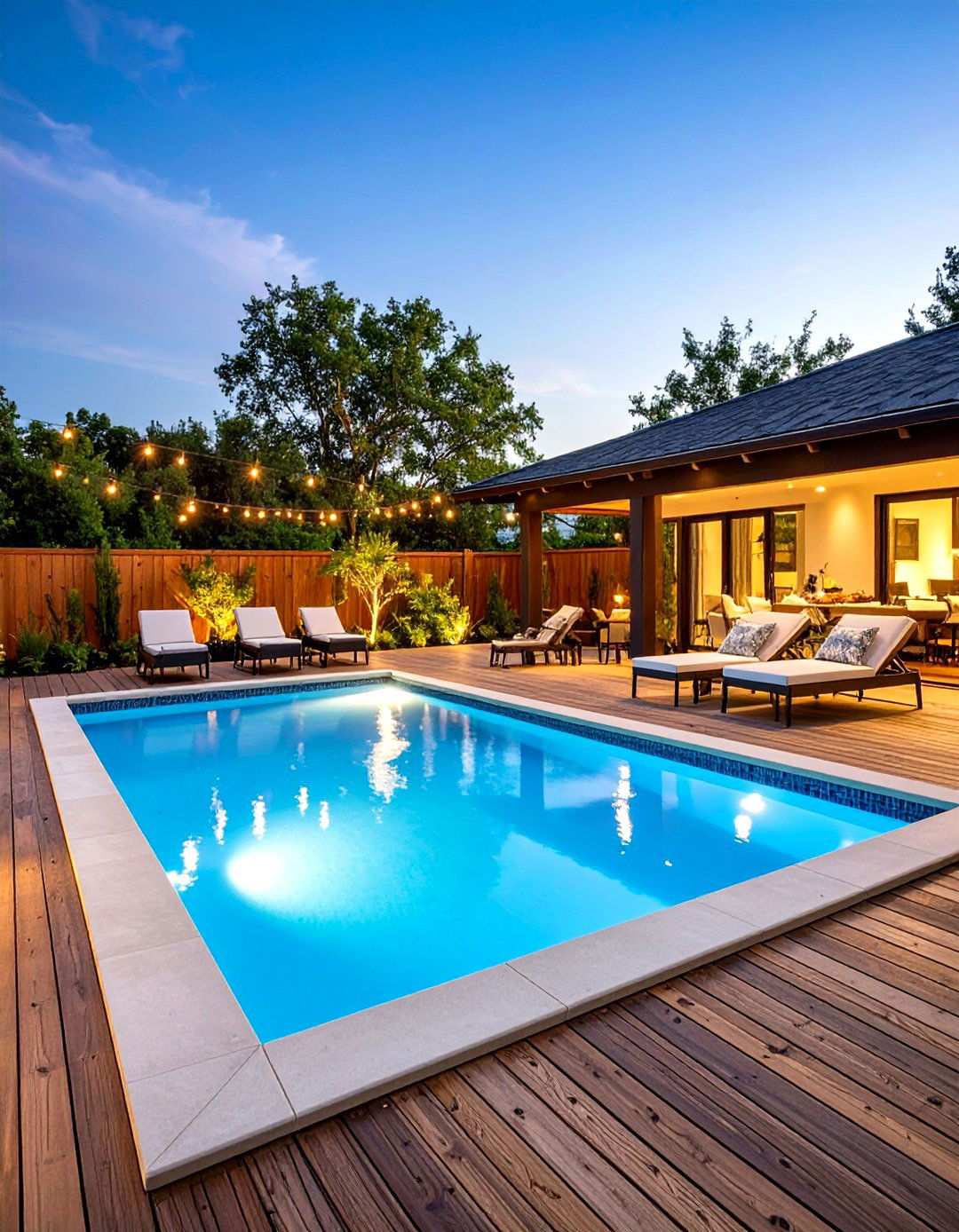 Kidney Shaped Pool Areas - 24 Mid-century Modern Landscaping Ideas