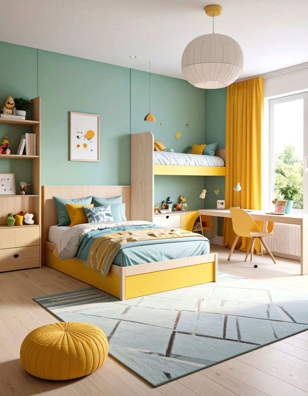Kids Room Growth Adaptability - 24 Scandinavian Interior Design Ideas